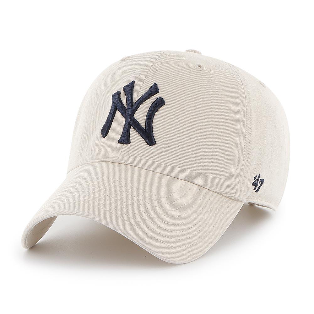 New York Yankees Bone Navy 47 CLEAN UP Shop MLB Hats Caps 47 Brand