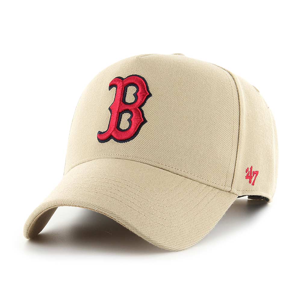black Boston curve cap - MVP Boston Snapback black white 47 Brand : Headict