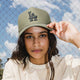 Load image into Gallery viewer, Los Angeles Dodgers Sandalwood Replica '47 MVP DT SNAPBACK - Alt