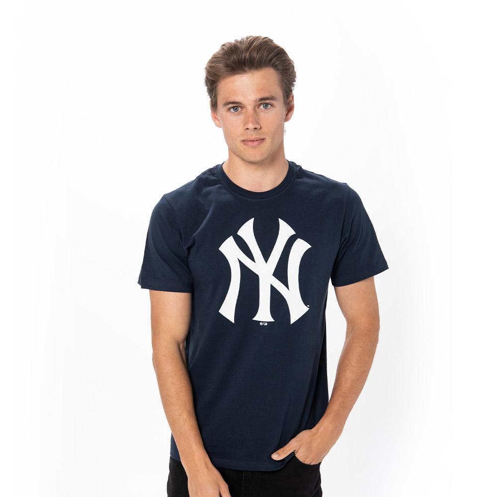 New York Yankees Navy and White 47 Brand T-Shirt