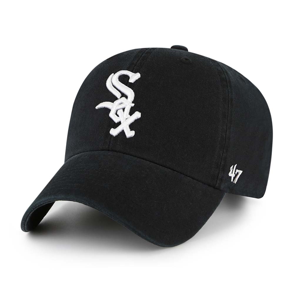 47 Brand Clean Up Strapback Cap Chicago White SOX B-RGW06GWS-HM