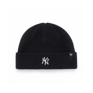New York Yankees Black RANDLE 47 CUFF KNIT - Front