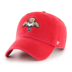 Florida Panthers Red '47 CLEAN UP - Front