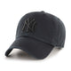 Load image into Gallery viewer, New York Yankees Black/Black '47 CLEAN UP - Front