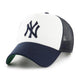 Load image into Gallery viewer, New York Yankees White/Navy Ballpark Mesh TT 47 OFFSIDE DT
