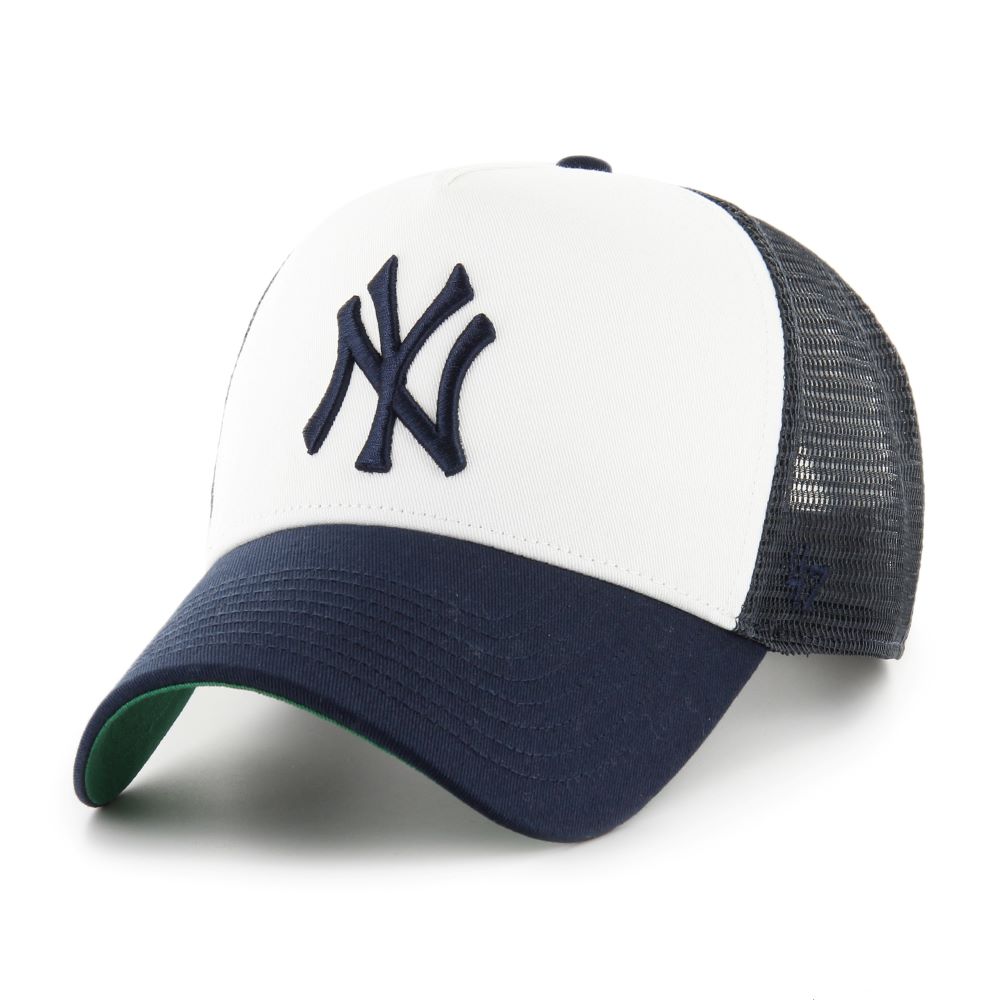 New York Yankees White/Navy Ballpark Mesh TT 47 OFFSIDE DT