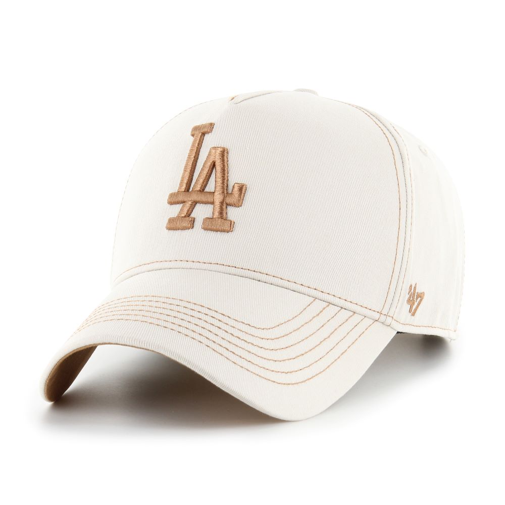 Los Angeles Dodgers Bone/Camel Contrast Stitch 47 MVP DT