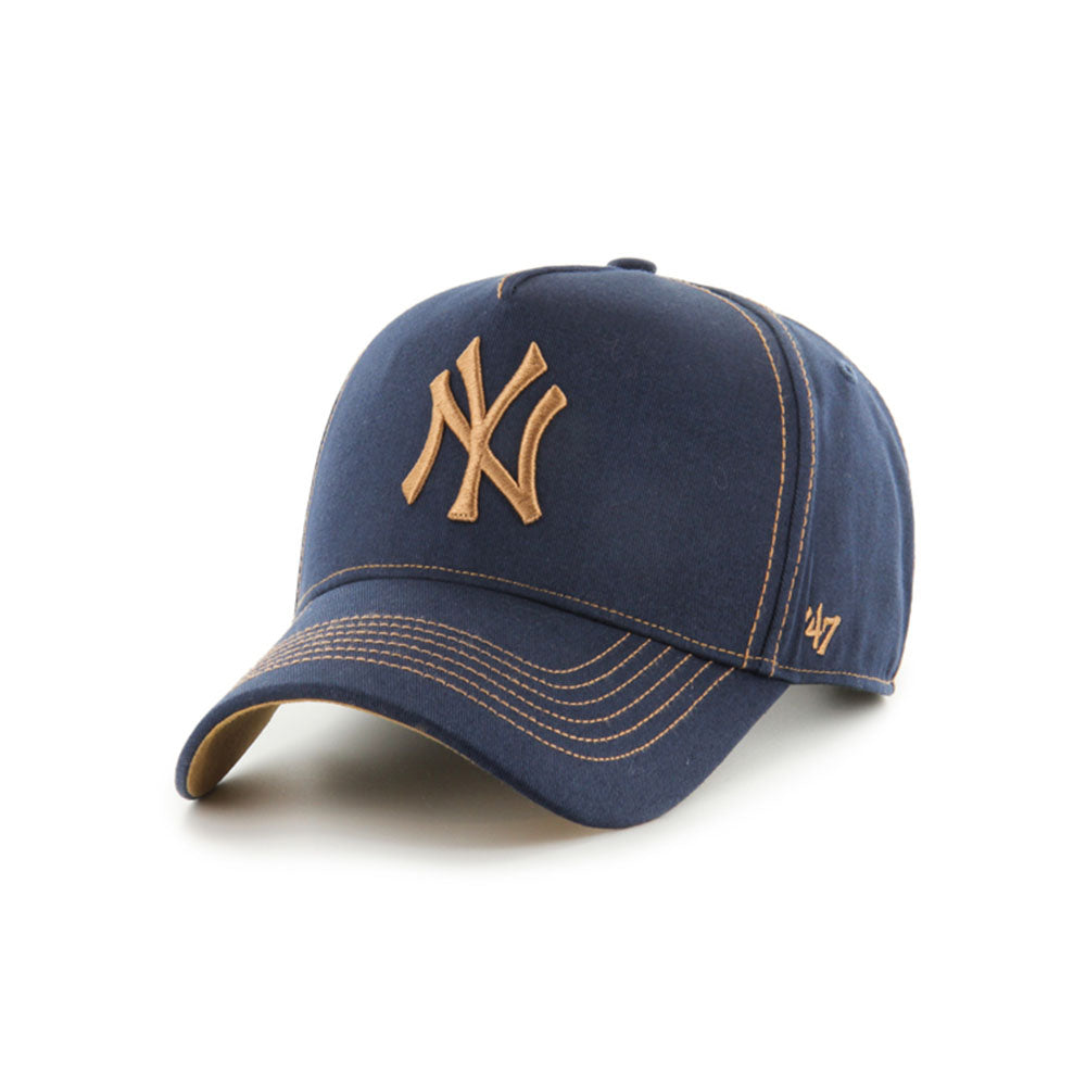 New York Yankees Navy/Tobacco Contrast Stitch '47 MVP DT