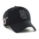 Load image into Gallery viewer, San Diego Padres Black/Black/White Sure Shot TT Cotton 47 MVP DT
