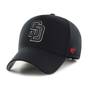 San Diego Padres Black/Black/White Sure Shot TT Cotton 47 MVP DT