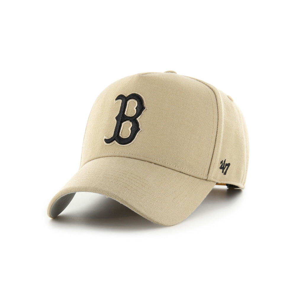 Boston Red Sox Khaki/Black '47 MVP DT SNAPBACK