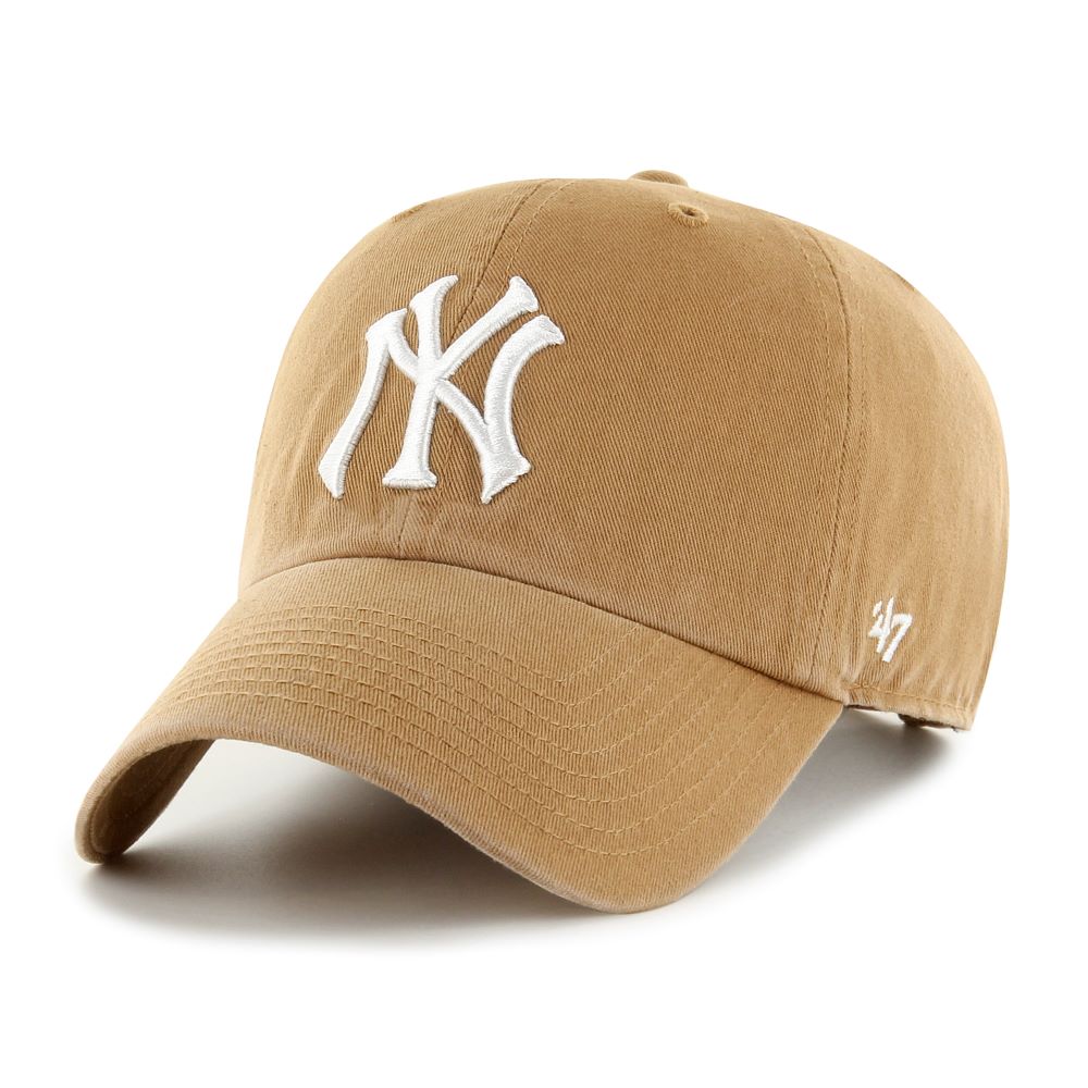 New York Yankees Camel/White 47 CLEAN UP
