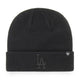 Load image into Gallery viewer, Los Angeles Dodgers Black/Black Raised 47 CUFF KNIT
