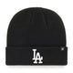 Load image into Gallery viewer, Los Angeles Dodgers Black/White Raised 47 CUFF KNIT
