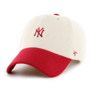New York Yankees Natural/Red Cord Base Runner Two Tone '47 CLEAN UP