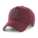 Load image into Gallery viewer, New York Yankees Cooperstown Dark Maroon Sure Shot Cotton 47 MVP DT
