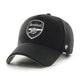 Load image into Gallery viewer, Arsenal FC Black/White 47 MVP DT SNAPBACK
