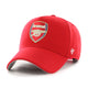 Load image into Gallery viewer, Arsenal FC Red 47 MVP DT SNAPBACK
