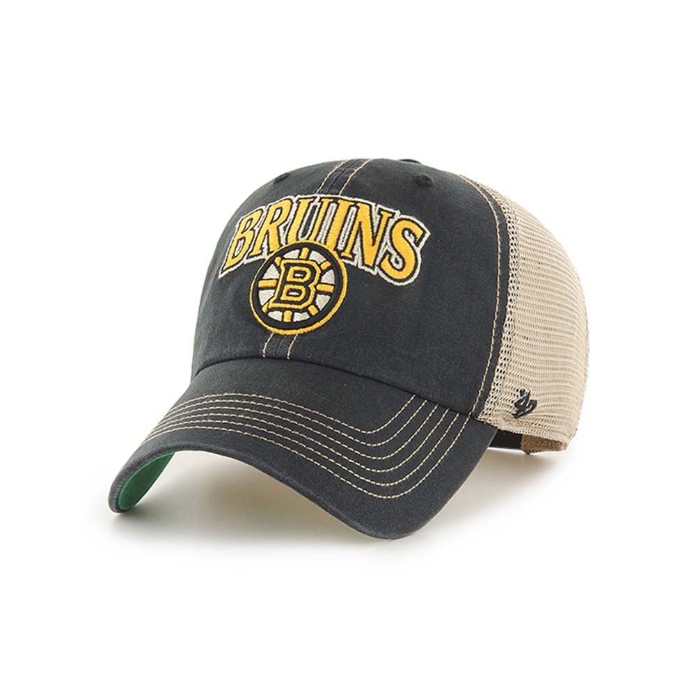Boston Bruins Vintage Black Tuscaloosa '47 CLEAN UP