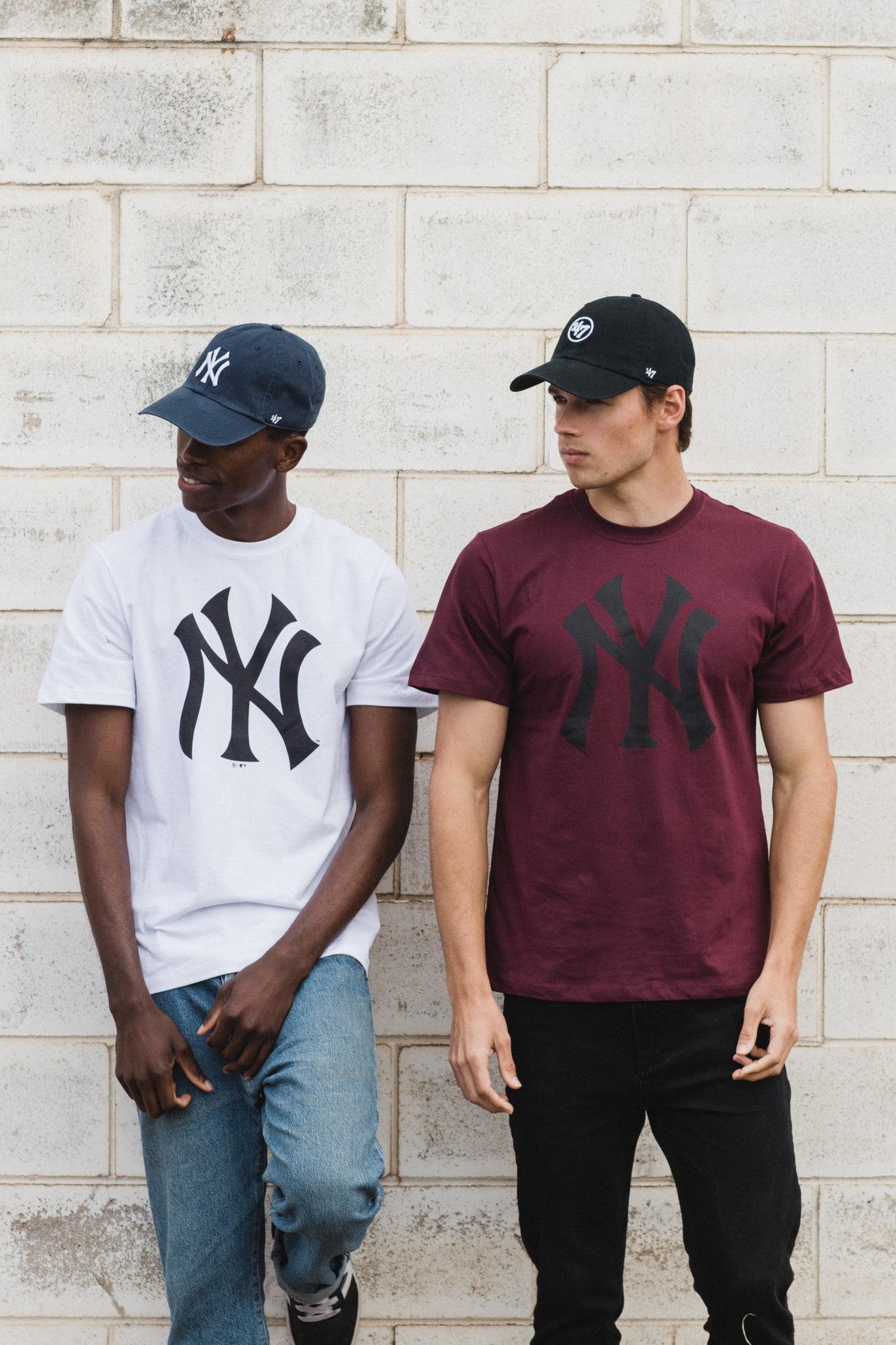 Order 47 Brand MLB New York Yankees Imprint '47 Echo Tee white