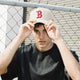 Load image into Gallery viewer, Boston Red Sox Khaki Replica &#39;47 MVP DT SNAPBACK
