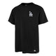 Load image into Gallery viewer, Los Angeles Dodgers Men&#39;s Black LC Emb ’47 Southside Tee - FRONT
