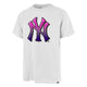 Load image into Gallery viewer, New York Yankees Men&#39;s White Backer ’47 Brand ECHO T-Shirt
