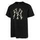 Load image into Gallery viewer, New York Yankees Men&#39;s Black Flocked ’47 Brand Echo T-Shirt
