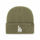 Load image into Gallery viewer, Los Angeles Dodgers Moss Haymaker &#39;47 CUFF KNIT Beanie - FRONT
