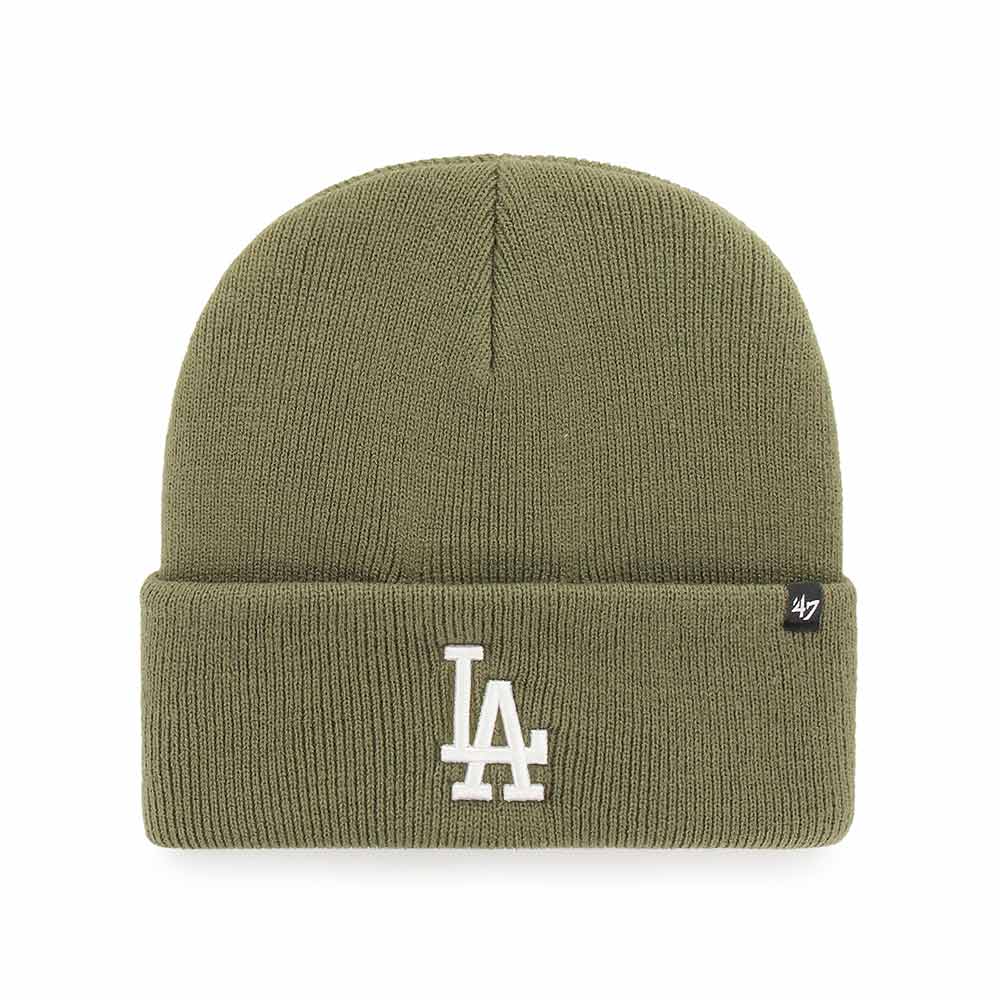 Los Angeles Dodgers Moss Haymaker '47 CUFF KNIT Beanie - FRONT