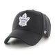 Load image into Gallery viewer, Toronto Maple Leafs Black Replica &#39;47 MVP DT Snapback - Front
