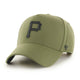 Load image into Gallery viewer, Pittsburgh Pirates Sandalwood Replica &#39;47 MVP DT Snapback - Front
