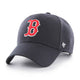 Load image into Gallery viewer, Boston Red Sox Navy &#39;47 MVP Snapback - Front
