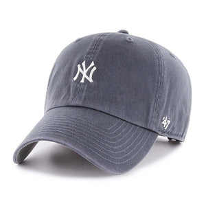 New York Yankees Vintage Navy Base Runner '47 CLEAN UP - Front