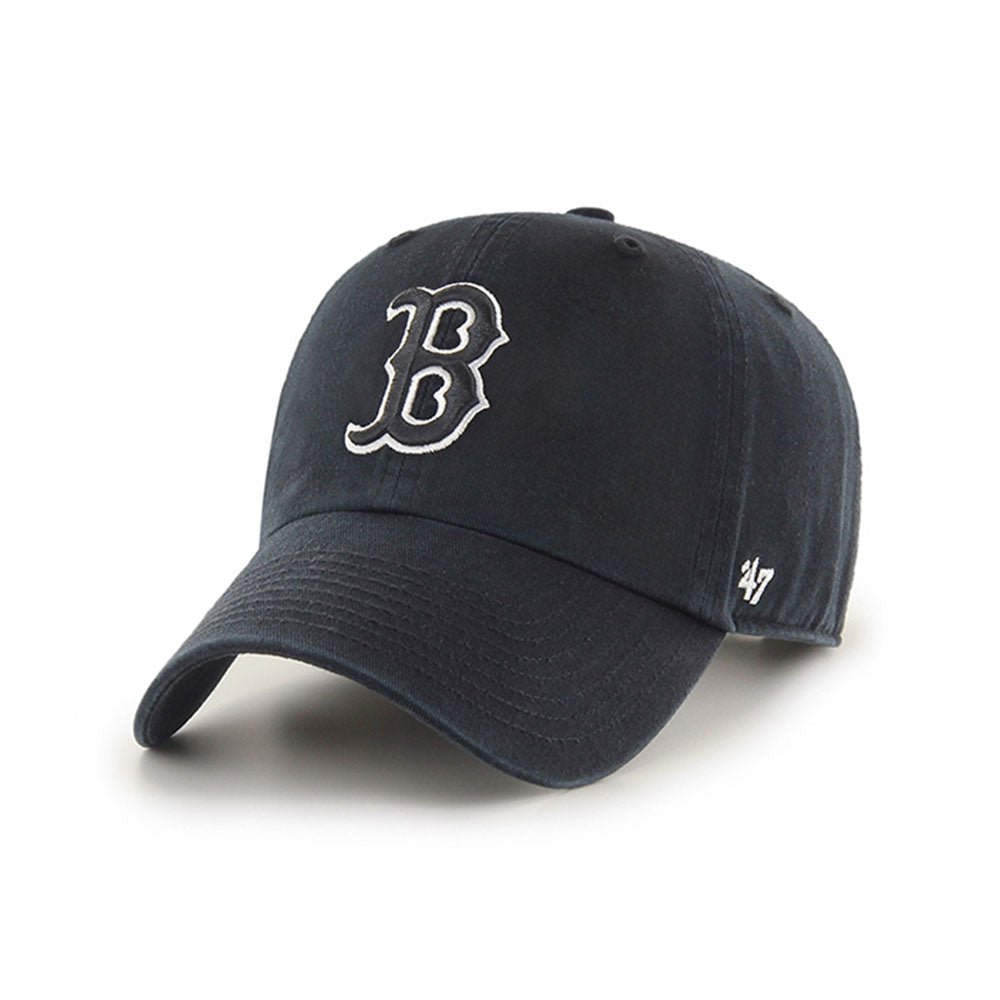 Boston Red Sox Black/White '47 CLEAN UP - Front