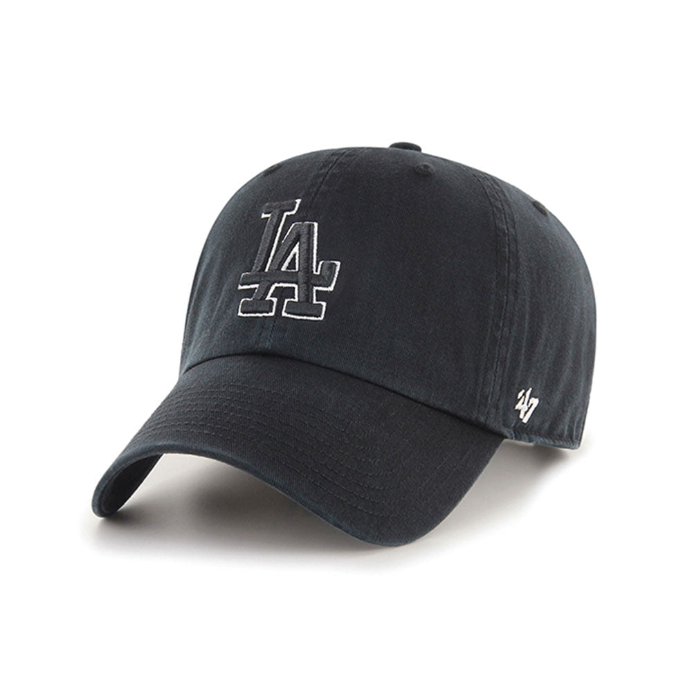 Los Angeles Dodgers Black/White '47 CLEAN UP - Front