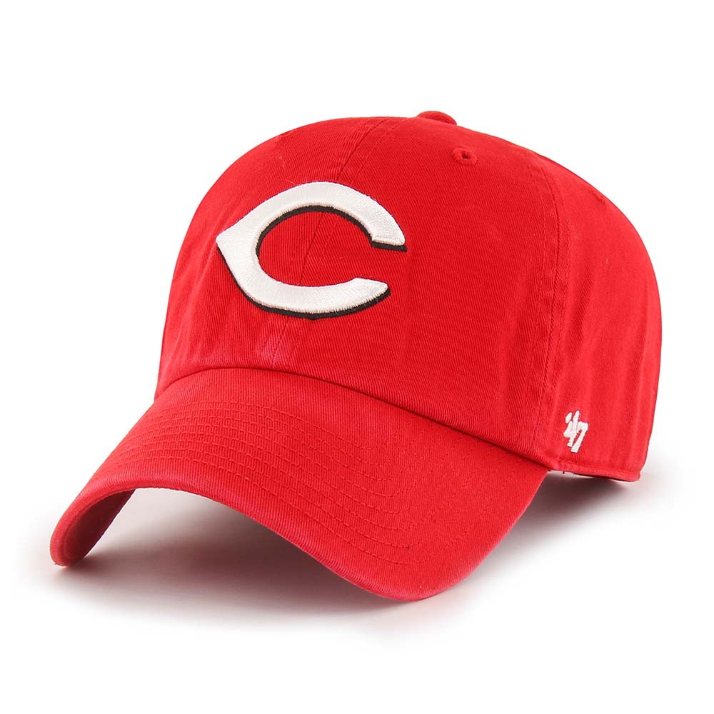 Cincinnati Reds Red '47 CLEAN UP | Shop MLB Lifestyle Hats & Caps – '47 ...