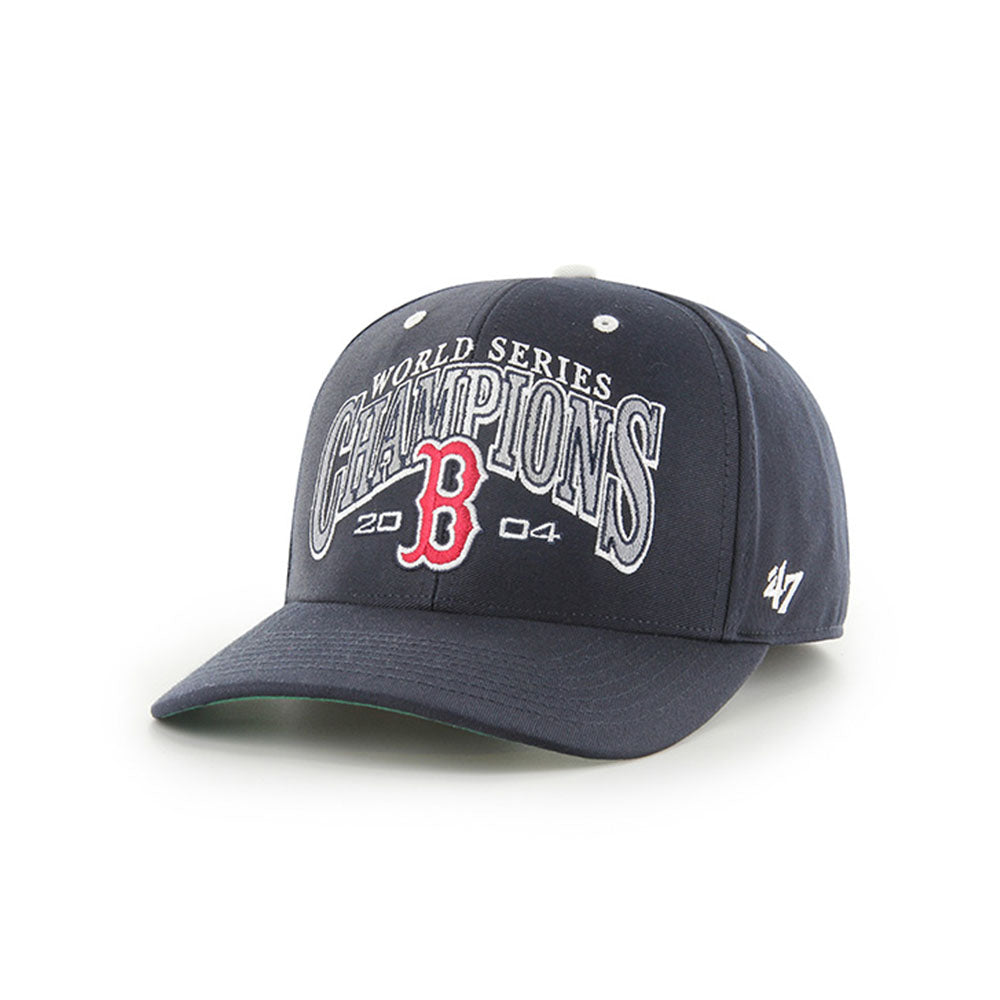 Boston Red Sox BCPTN World Series Navy Arch Champ '47 MVP DP - Front