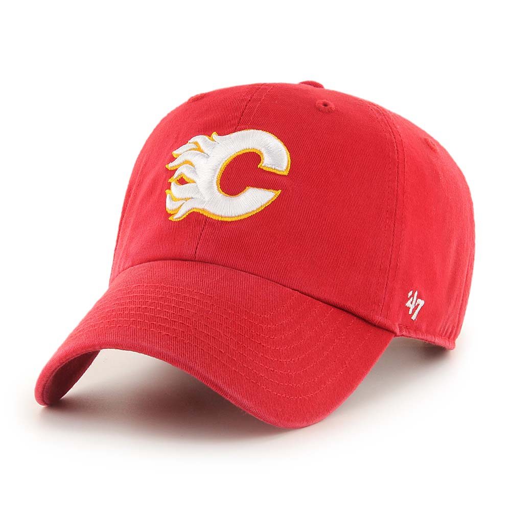 Calgary Flames Red '47 CLEAN UP - Front