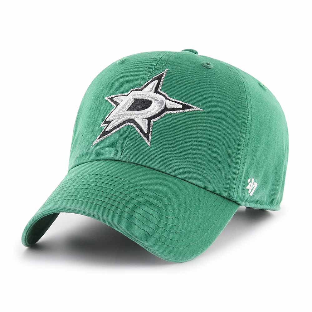 Dallas Stars Kelly Green '47 CLEAN UP - Front