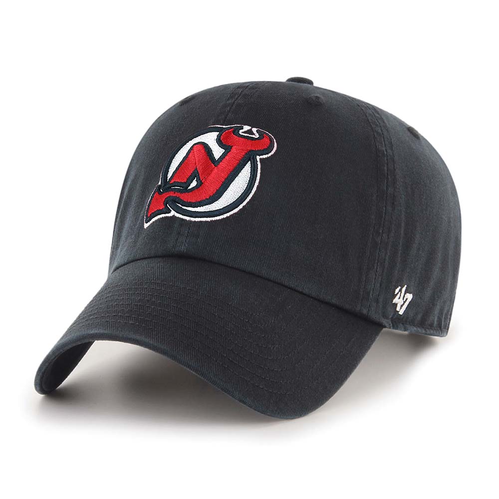 New Jersey Devils Black '47 CLEAN UP - Front