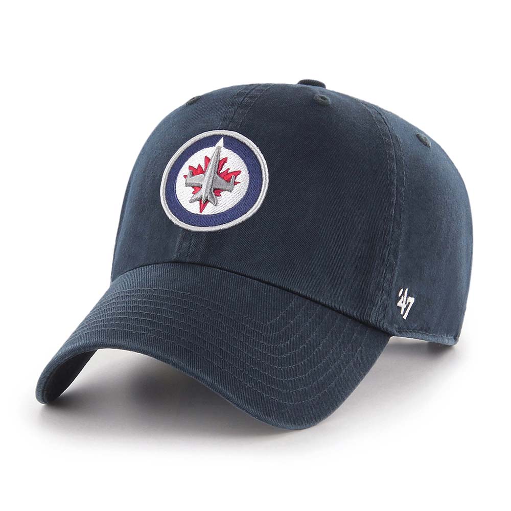 Winnipeg Jets Navy '47 CLEAN UP - Front